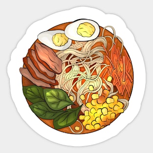 Ramen bowl Sticker